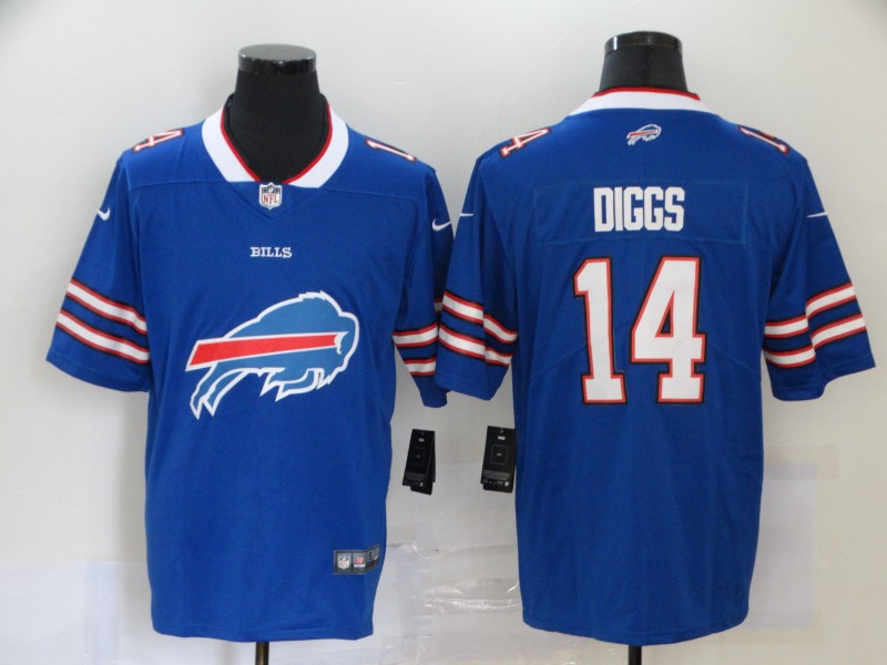 Men's Buffalo Bills Stefon Diggs #14 Blue Jersey